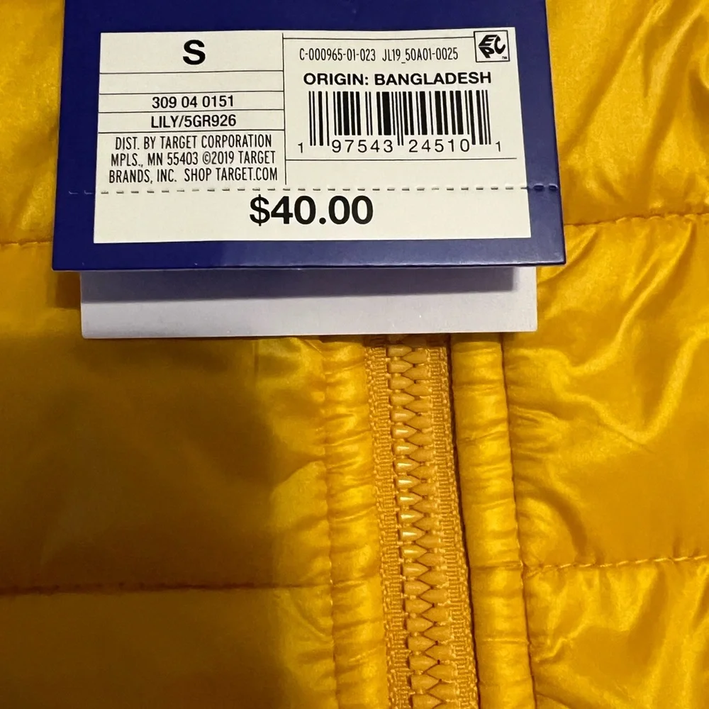 Gold/Yellow Women’s Vest - Picture 8 of 8
